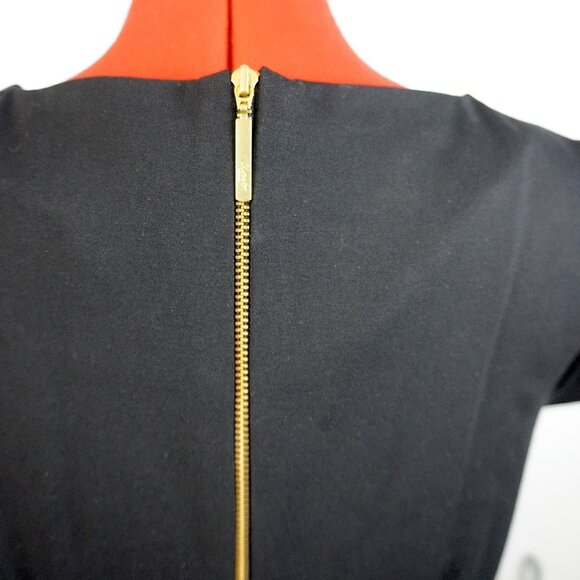 Closet London Short-Sleeve Skater Dress in Black - Picture 4 of 7